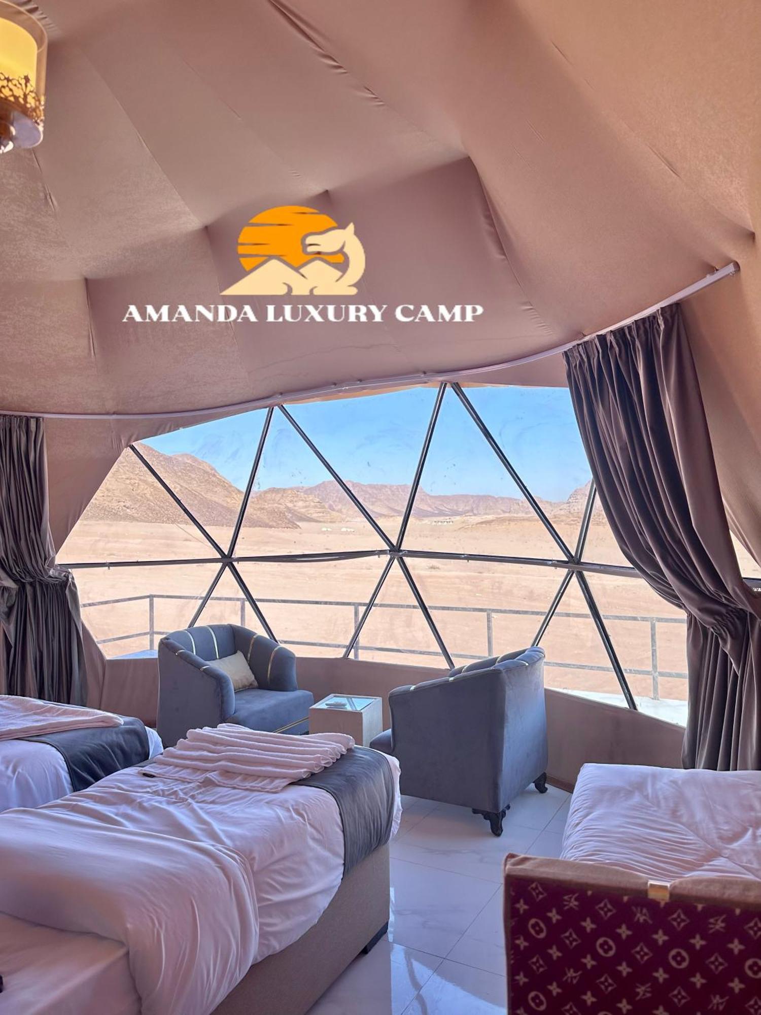 Hotel Amanda Luxury Camp Wadi Rum Exterior foto